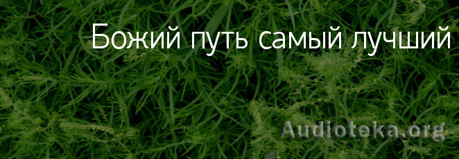 Обложка: Божий путь самый лучший