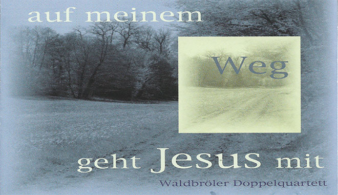 Обложка: Auf meinem Weg geht Jesus mit