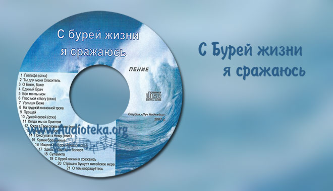 Обложка: С бурей жизни я сражаюсь