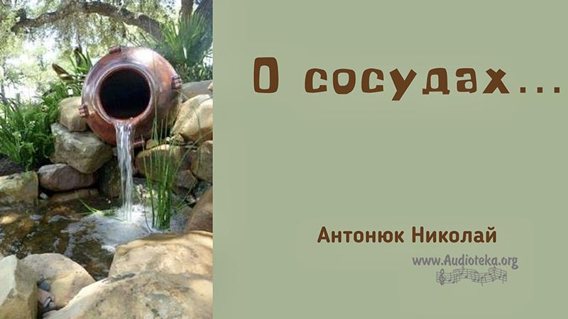 Обложка: О сосудах – Николай Антонюк