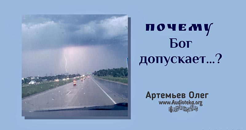 Обложка: Почему Бог допускает…? – Олег Артемьев