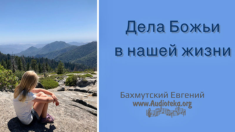 Обложка: Дела Божьи в нашей жизни  – Евгений Бахмутский