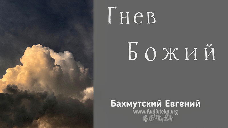 Обложка: Гнев Божий – Евгений Бахмутский