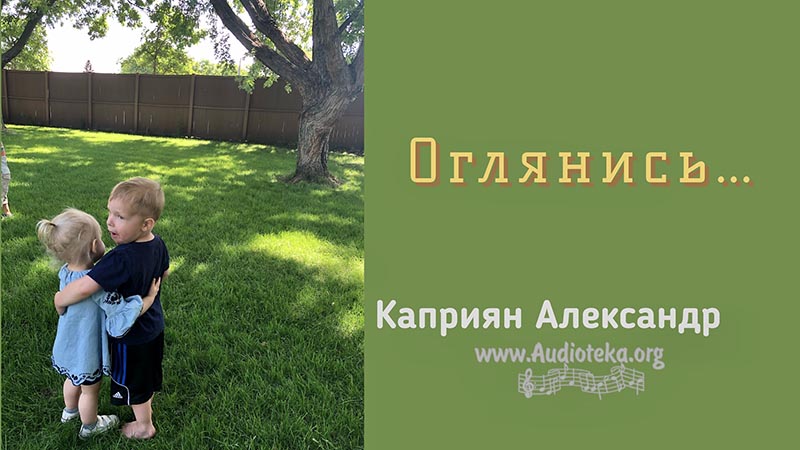Обложка: Оглянись – Каприян Александр