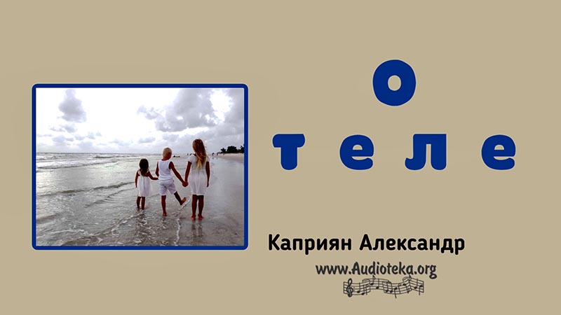 Обложка: О теле – Каприян Александр