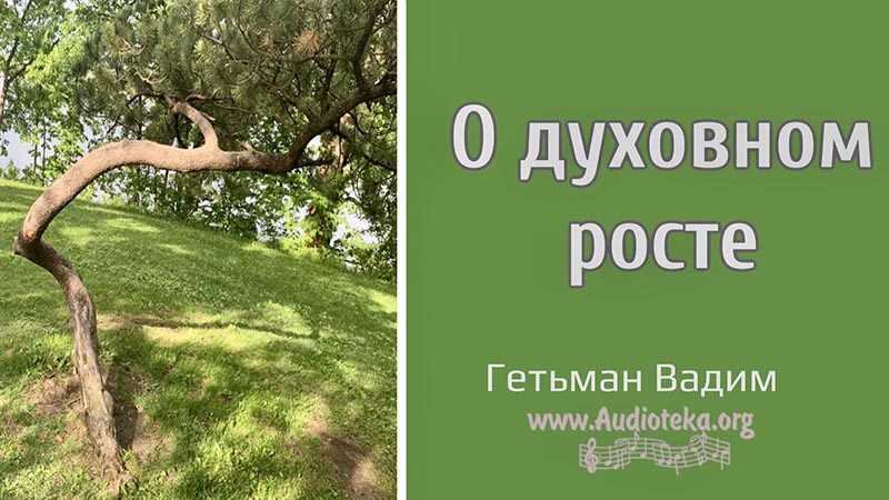 Обложка: О духовном росте – Гетьман Вадим