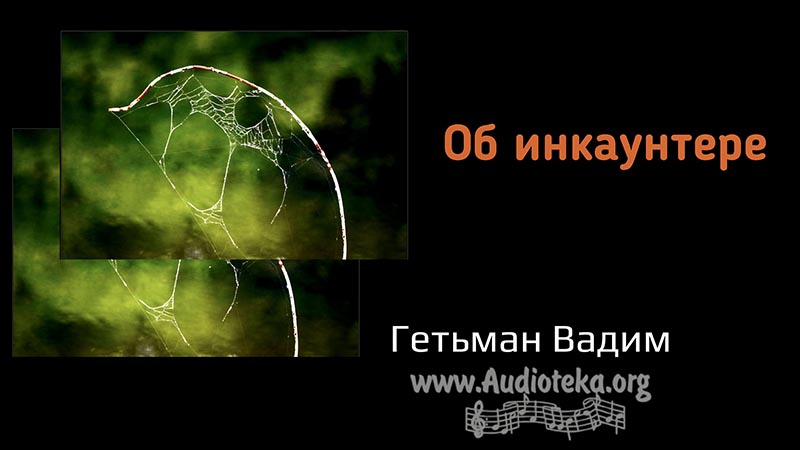 Обложка: Об инкаунтере – Гетьман Вадим