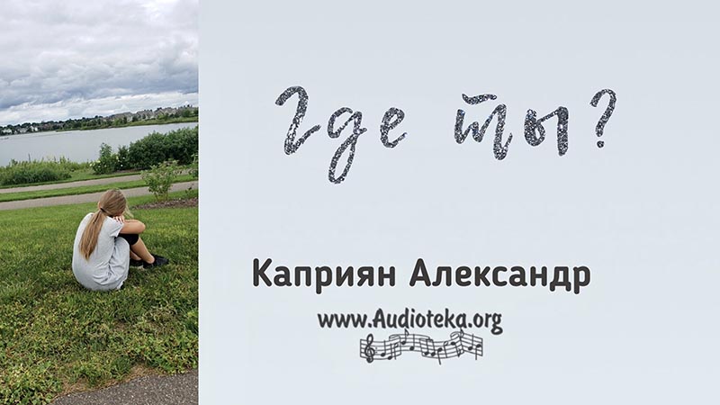 Обложка: Где ты? – Каприян Александр