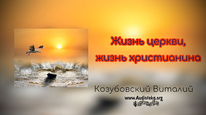 Обложка: Жизнь церкви, жизнь христианина – Виталий Козубовский