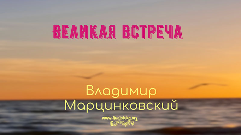 Обложка: Великая встреча – Владимир Марцинковский