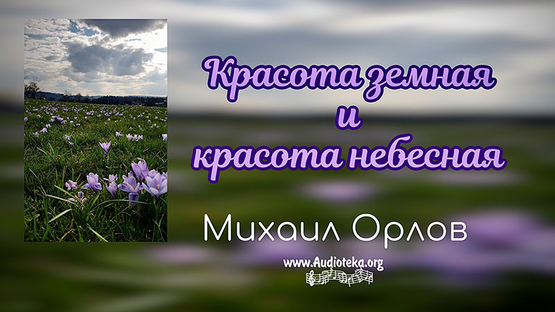 Обложка: Красота земная и красота небесная – Михаил Орлов