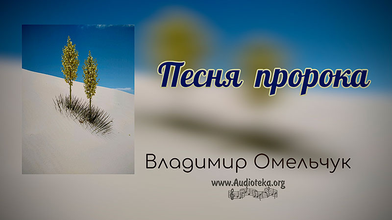 Обложка: Песня пророка – Владимир Омельчук