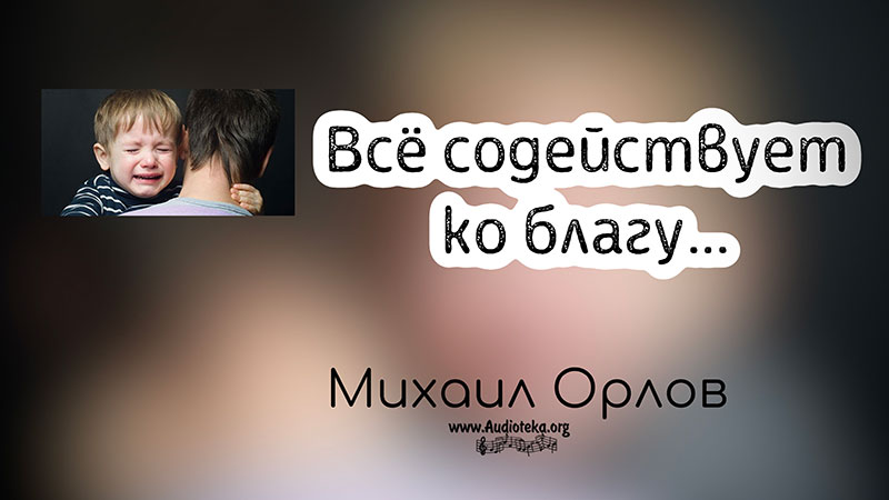 Обложка: Всё содействует ко благу – Михаил Орлов