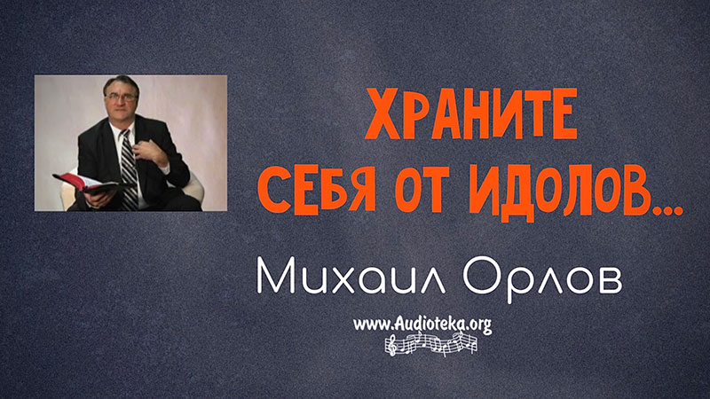 Обложка: Храните себя от идолов – Михаил Орлов