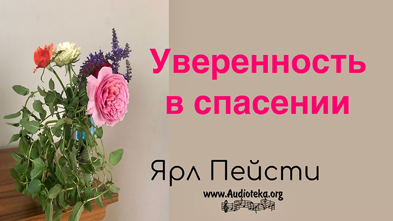 Обложка: Уверенность в спасении – Ярл Пейсти