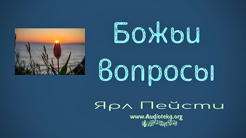 Обложка: Божьи вопросы – Ярл Пейсти