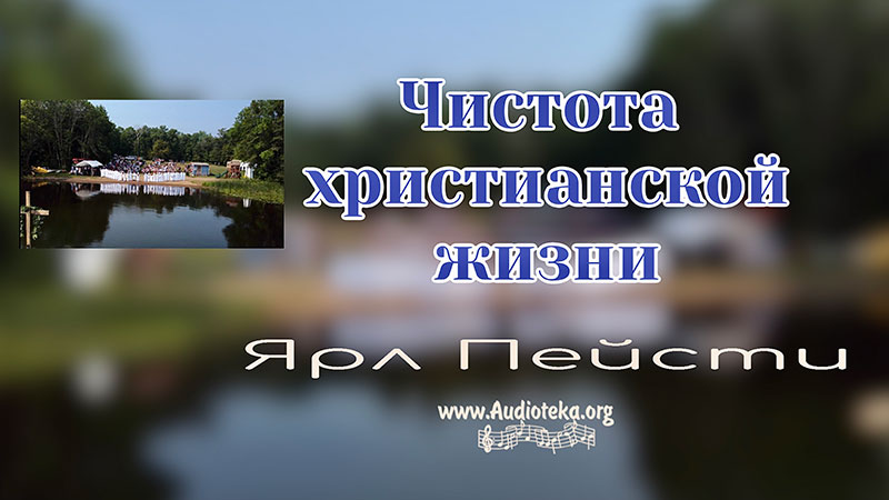 Обложка: Чистота христианской жизни – Ярл Пейсти